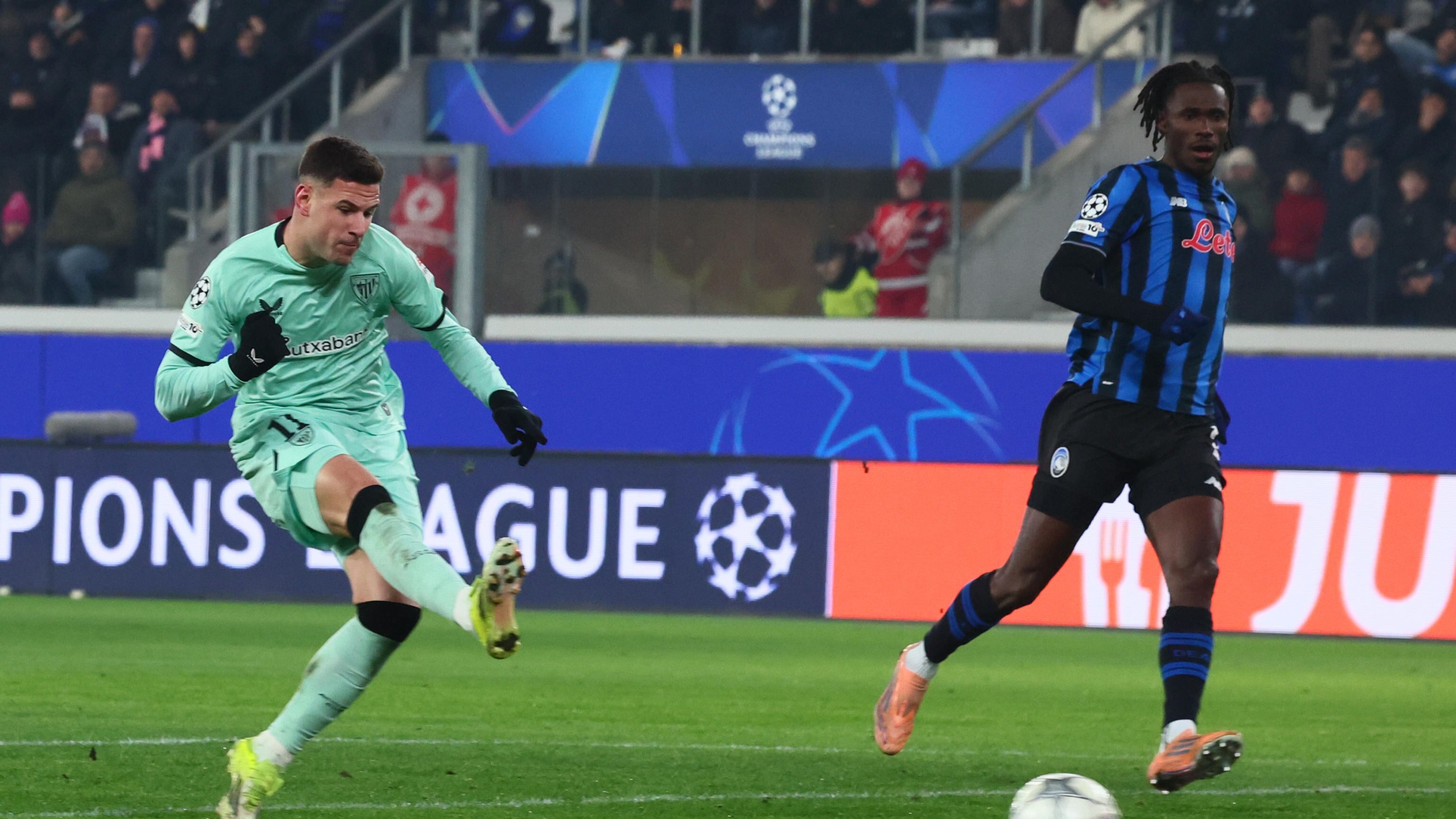 Champions, l’Atalanta domina per un’ora, poi crolla: vince l’Athletic Bilbao per 3-2