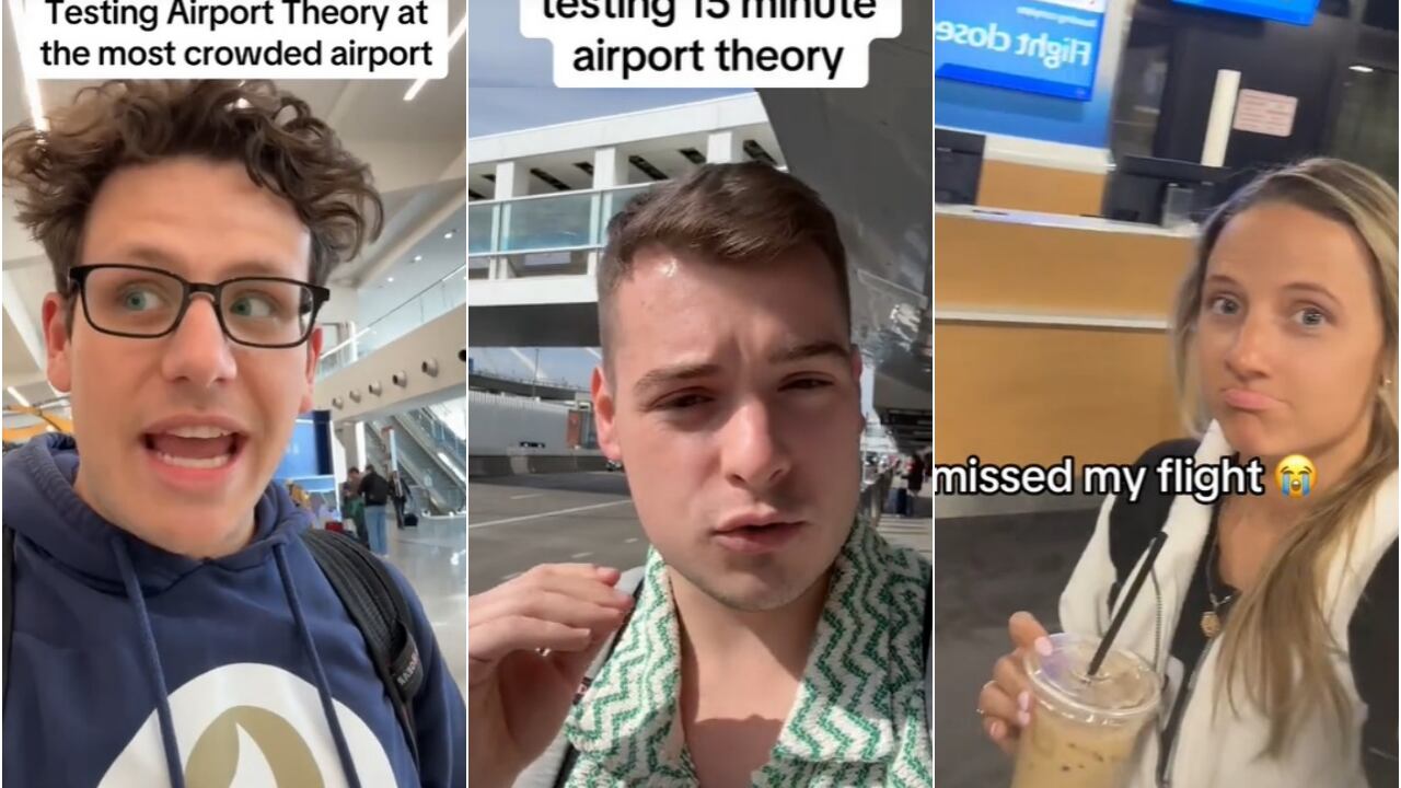 Cos'è "l'airport theory", il test diventato virale che può far perdere un volo