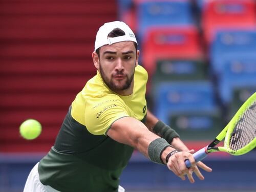 Tennis, stop Berrettini: si ferma in semifinale a Shanghai
