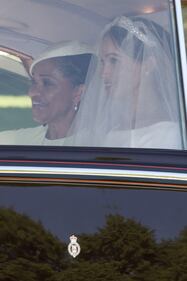 Harry e Doria Ragland al Royal Wedding: le foto 2