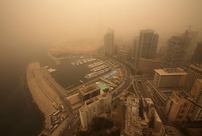 Tempesta di sabbia sul Medioriente 6