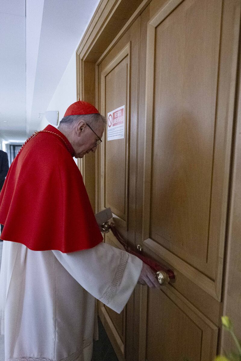 Le prime foto della salma di Papa Francesco 2