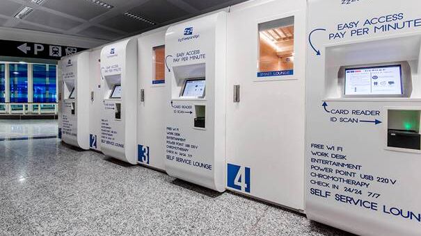 Il riposino in aeroporto? Nelle cabine-letto