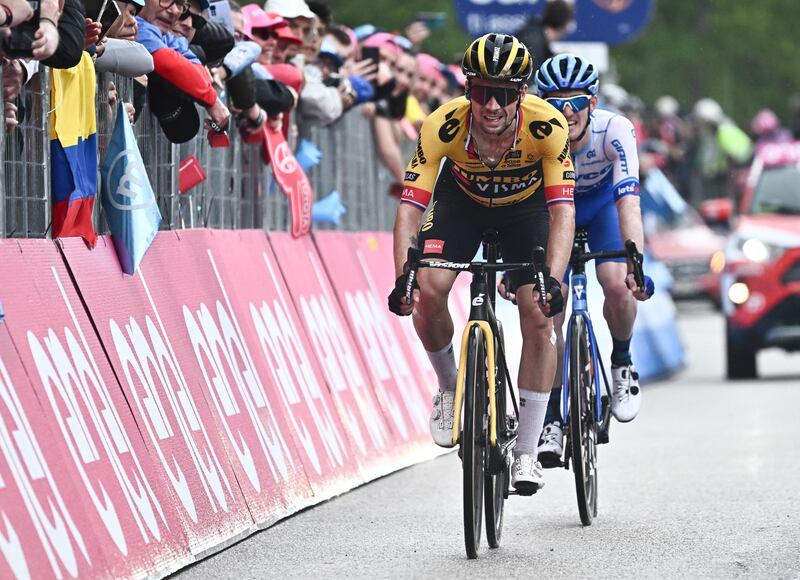 Primoz Roglic Giro tappa 16