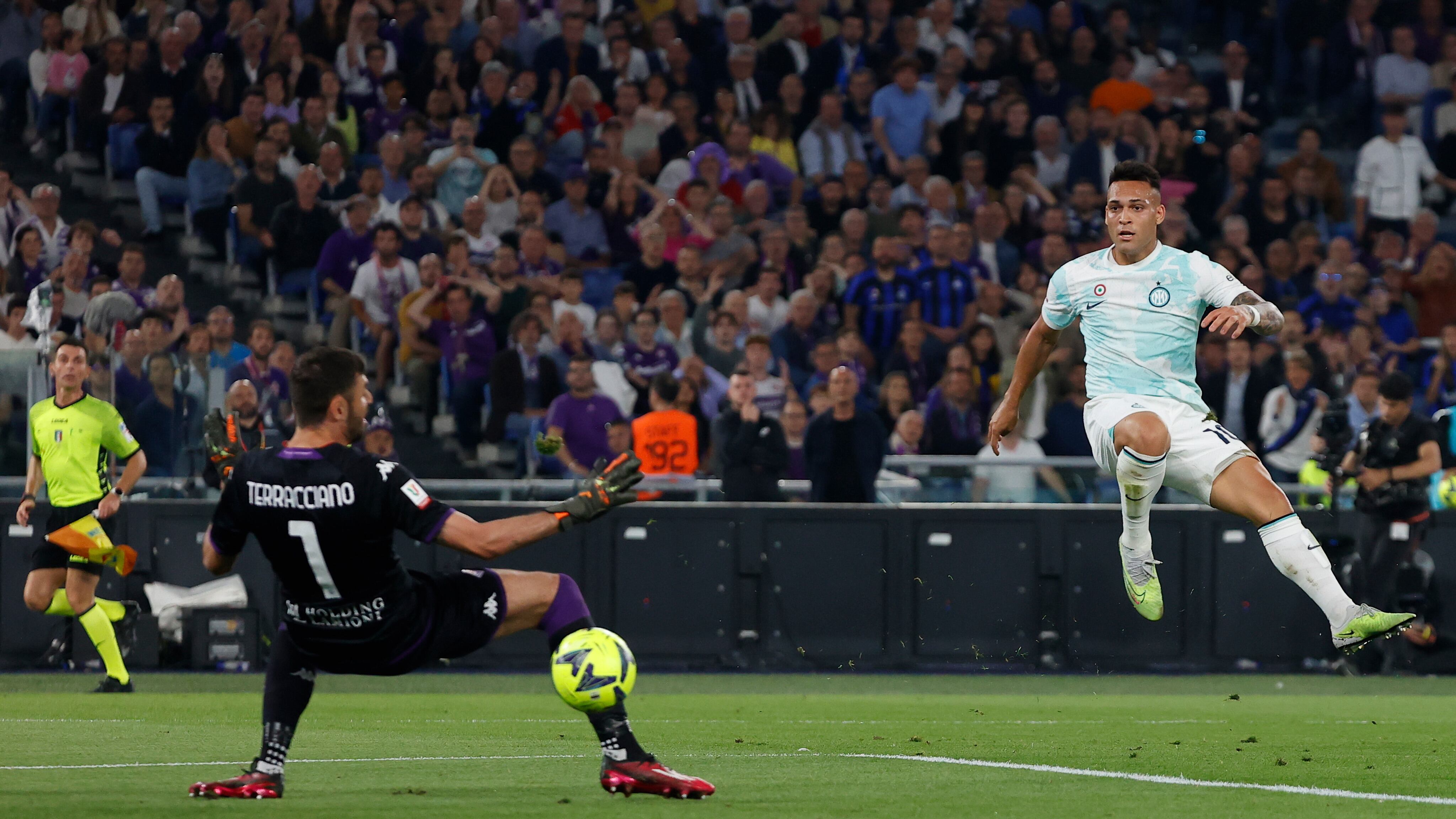 Troppo Lautaro per la Fiorentina, l’Inter vince la Coppa Italia
