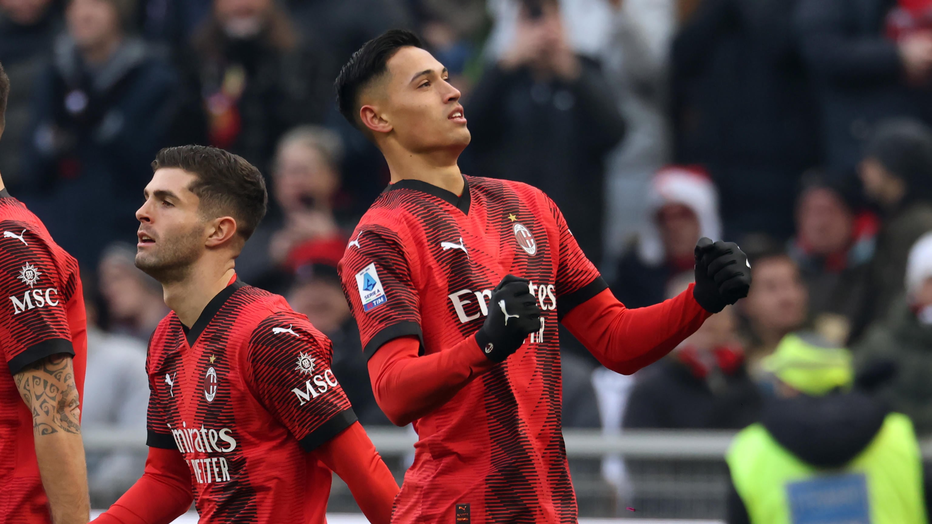 Il Milan stende il Monza 3-0. Ora la Juventus dista solo 5 punti