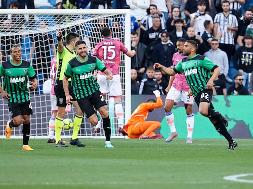 Sbaglia anche la Juventus: Defrel vale l’1-0 del Sassuolo