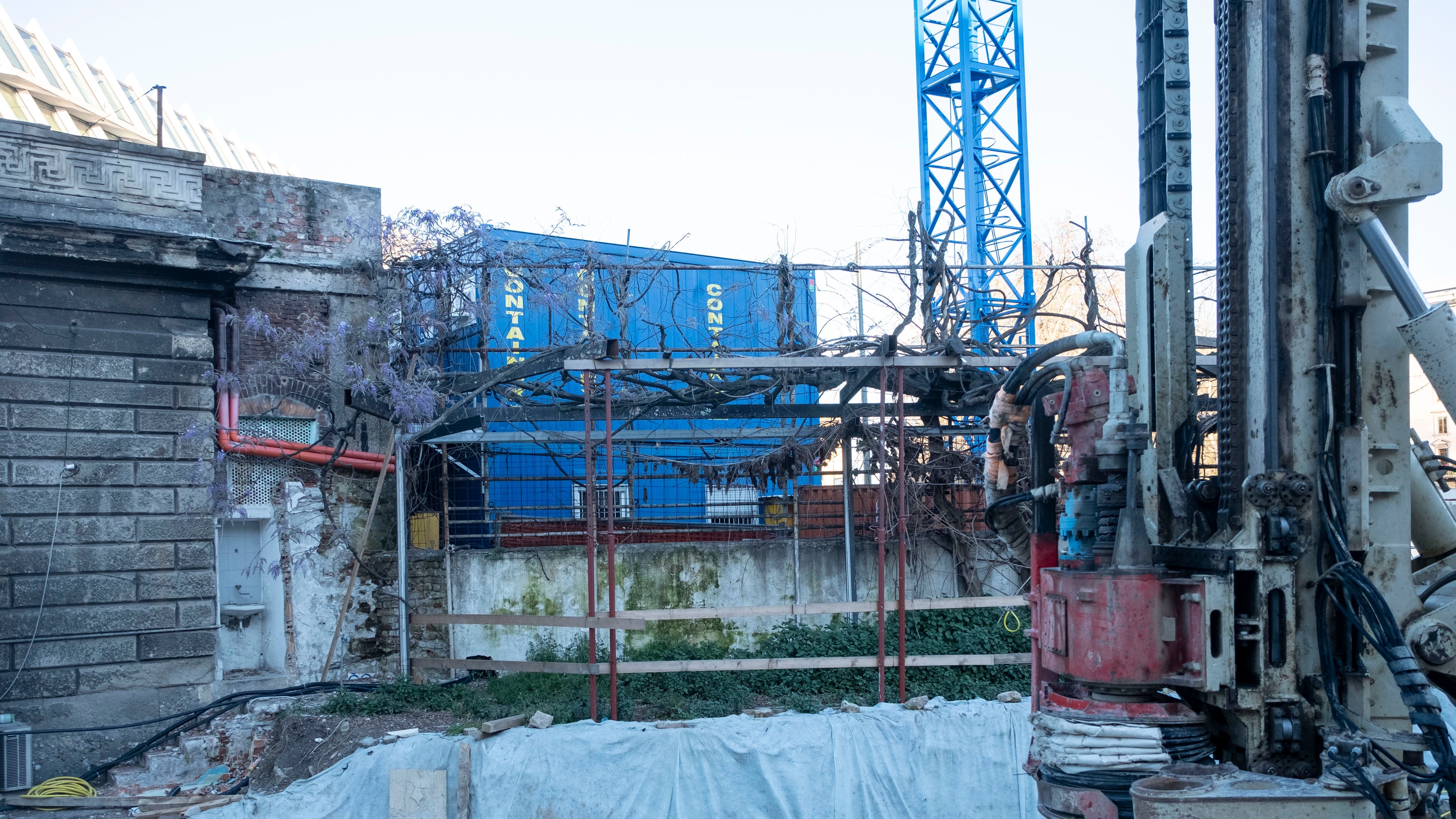 Cantiere piazzale Baiamonti