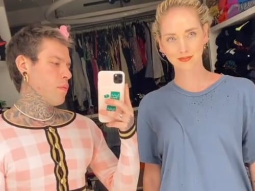 Fedez nei panni di Chiara, così i Ferragnez rallegrano la quarantena dei follower