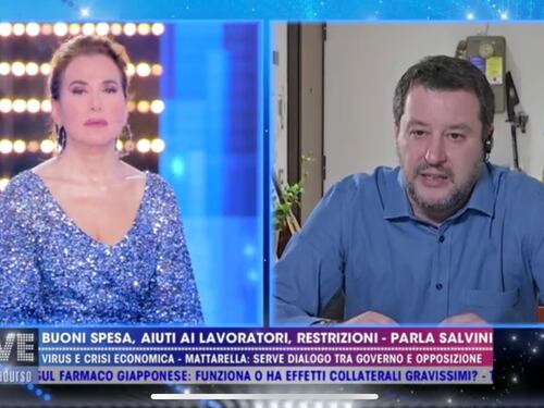 Quella preghiera in tv per le vittime del virus