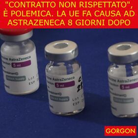 Ecco la satira del giorno. La UE fa causa ad Astrazeneca 1