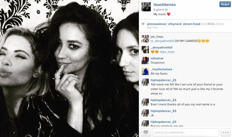 Lucy Hale e le Pretty Little Liars: come si rivelano su Instagram 26