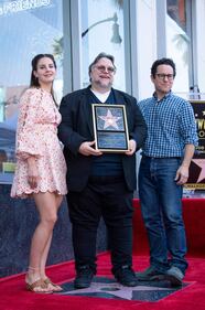 na stella sulla Hollywood Walk of Fame per il regista Guillermo Del Toro 2