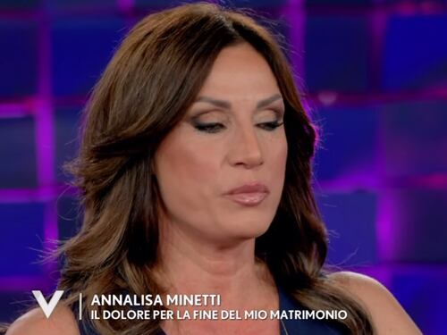 "Adesso ho bisogno di piangere". Le lacrime di Annalisa Minetti: ecco perché