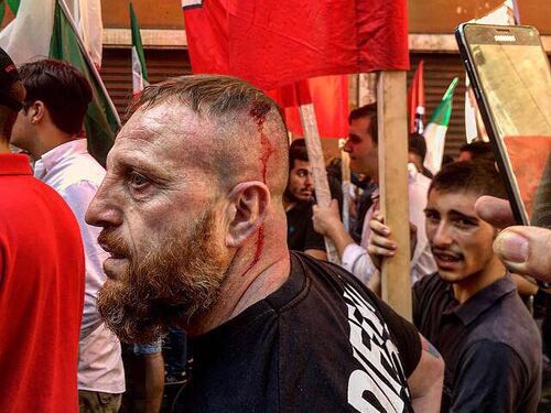 Ius soli, scontri tra forze dell'ordine e CasaPound