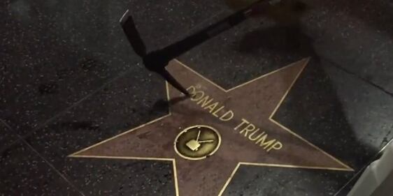 Distrutta la stella di Trump 3