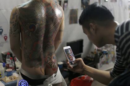 La festa internazionale del tatuaggio a Shangai 2