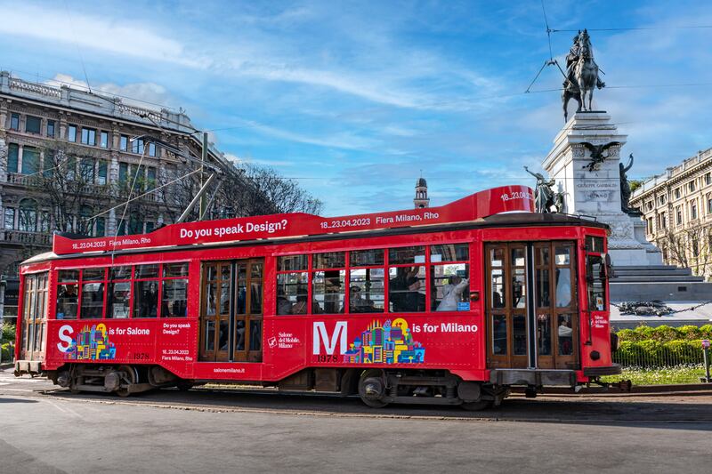 Tram salone del Mobile