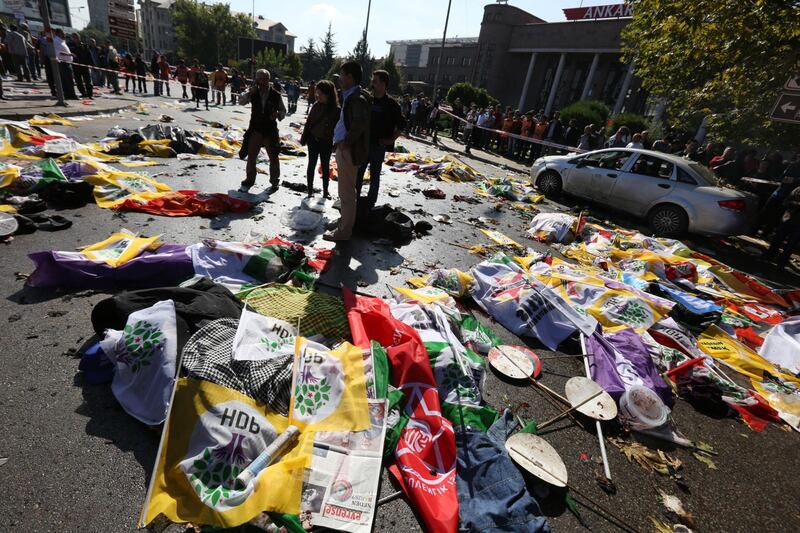 Strage alla manifestazione ad Ankara 5