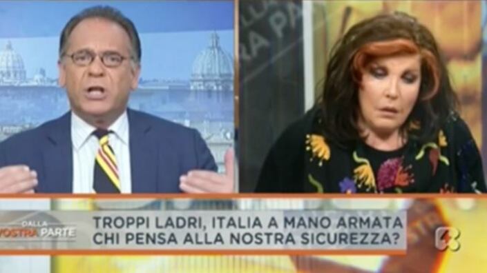 Rissa tv tra Cecchi Paone e Patrizia De Blanck: "Vattene aff..."