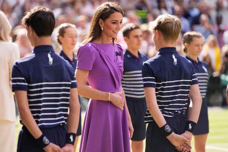 Kate Middleton al torneo maschile di Wimbledon 2024  3