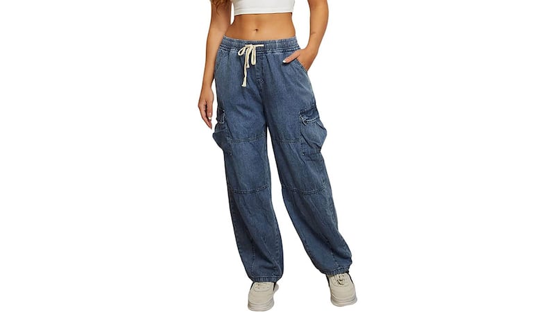 Unotobe pantaloni cargo in jeans