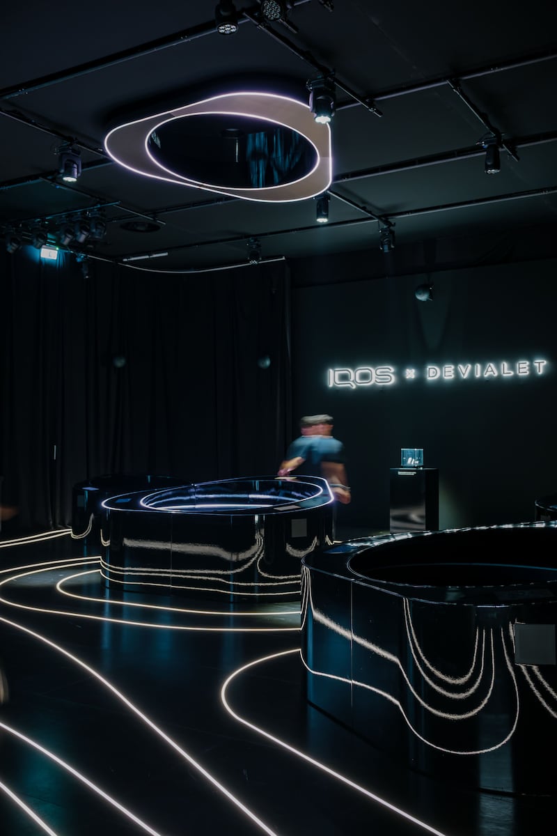 IQOS e Devialet alla Design Week: FOTO 8