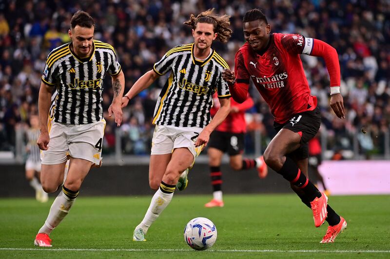 Leao Rabiot Juventus Milan