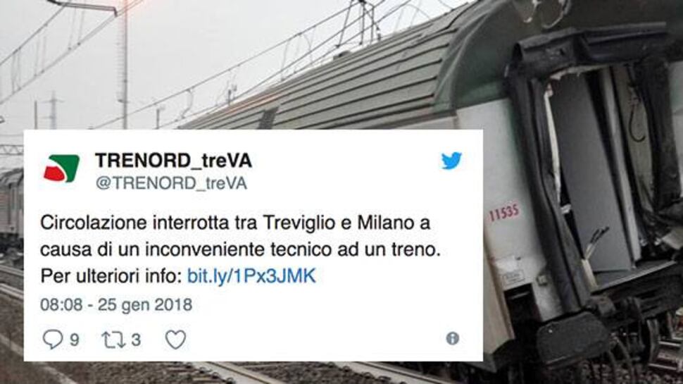 Trenord, treno deragliato è "inconveniente": proteste sui social