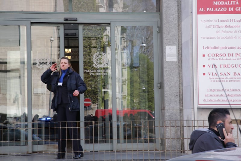 Milano, sparatoria al tribunale 1