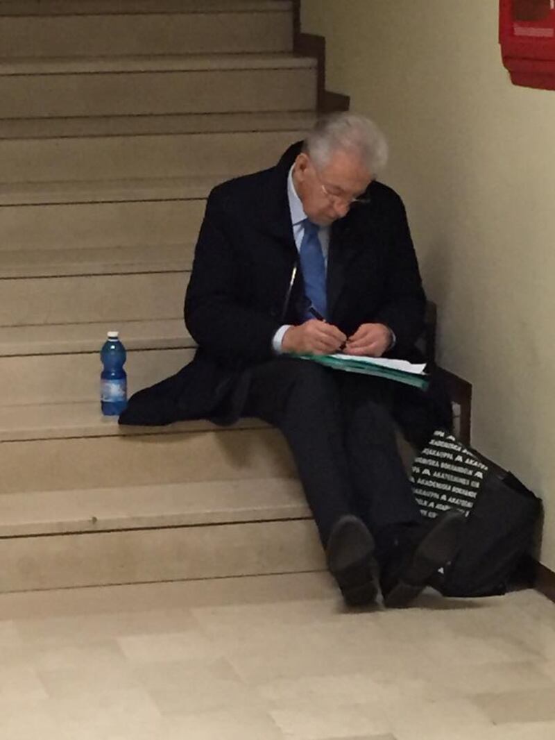 Mario Monti ospedale