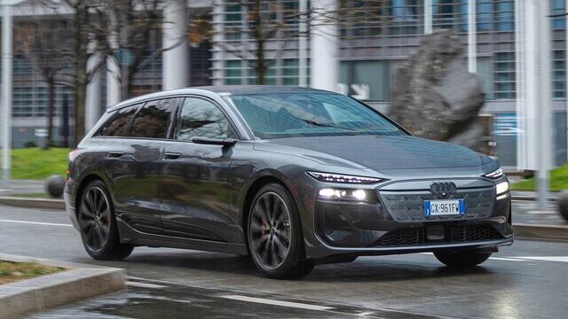 Alla guida dell’Audi S6 e-tron Avant: l’elettrica che non compromette la sportività