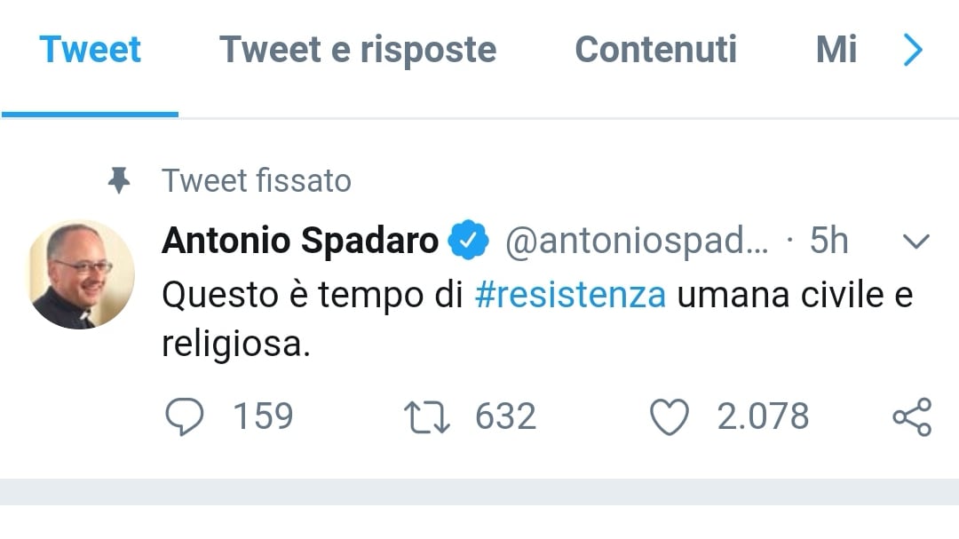 Sicurezza bis, il padre gesuita ora invita alla "resistenza"