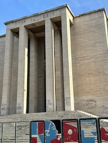 Scritte anarchiche a La Sapienza: "Alfredo Libero" 5