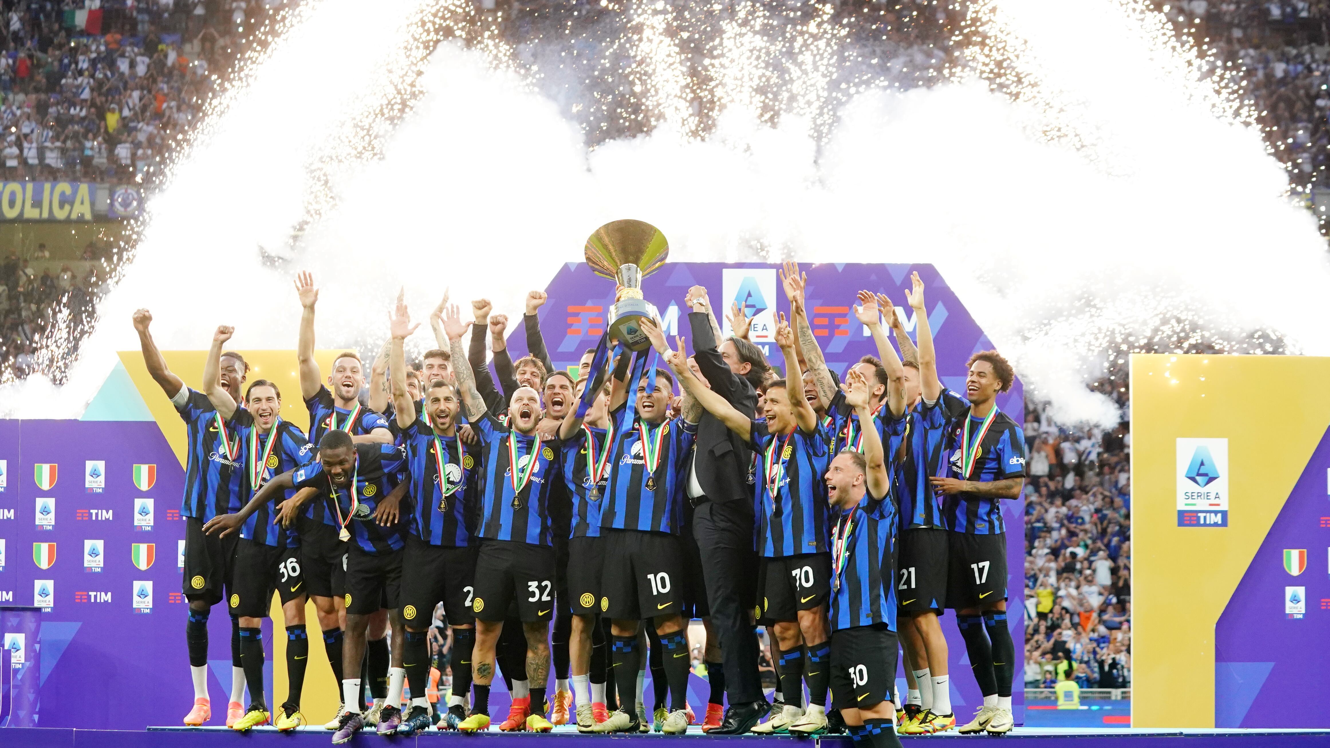 Inter, festa thriller