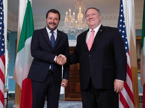 Salvini negli Usa fa il premier e salda l'asse con Trump