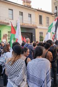 Pro Palestina in piazza a Milano 1