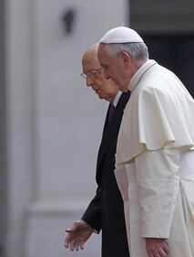 Il Papa da Napolitano 11