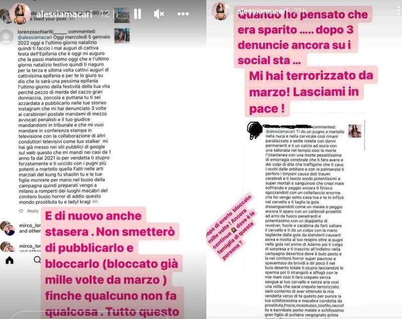 Alessia Macari social