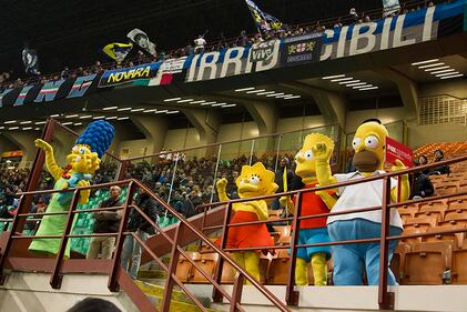 I Simpson in tour... negli stadi italiani 10