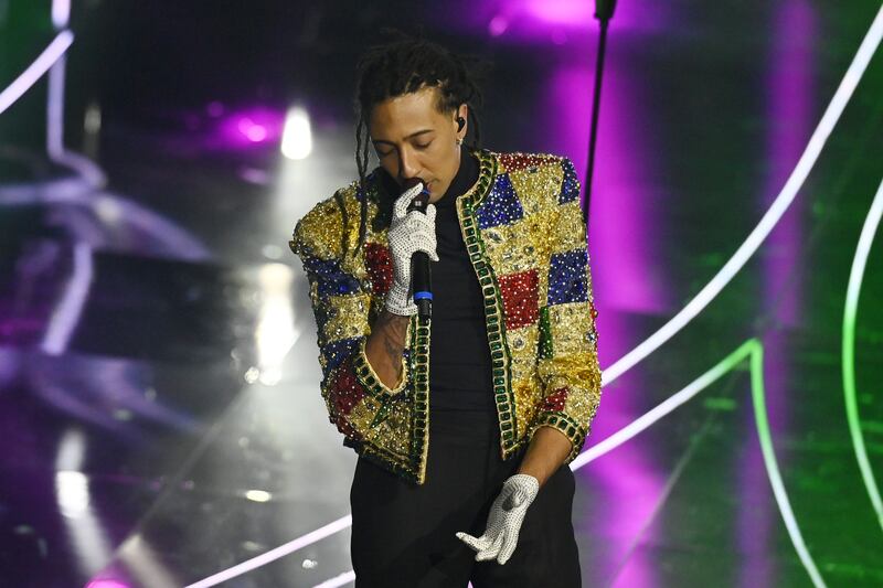Sanremo 2024: ecco il look della terza serata del Festival di Ghali 9