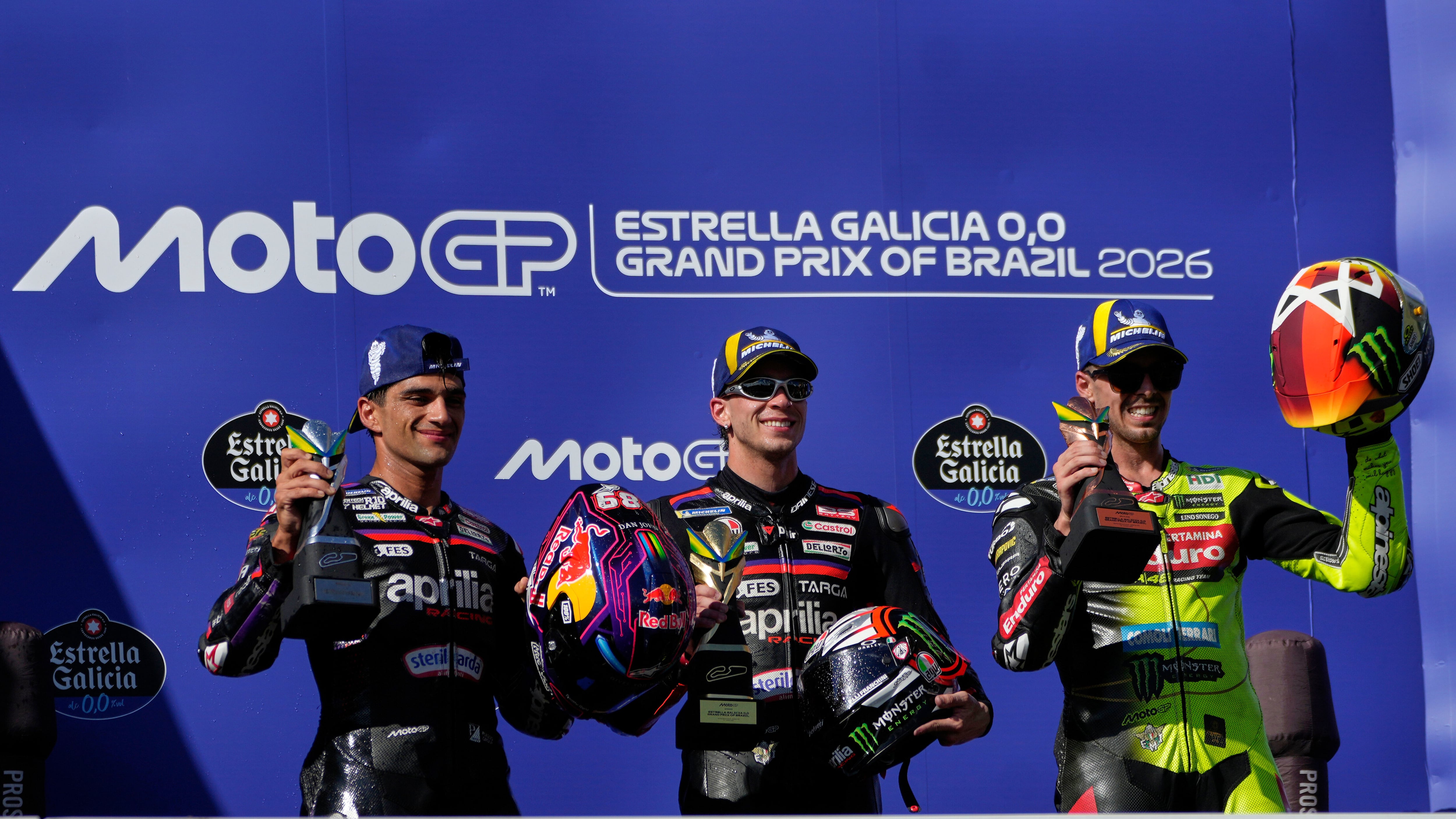 Samba italiana, Bezzecchi leader della MotoGp