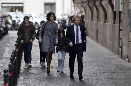 Renzi va al Quirinale con la famiglia 2