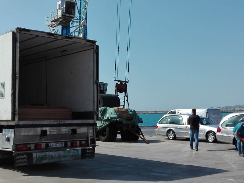 Arrivate a Porto Empedocle le salme delle vittime di Lampedusa  2