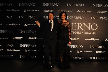Matteo Renzi alla prima di "Inferno" di Ron Howard 1