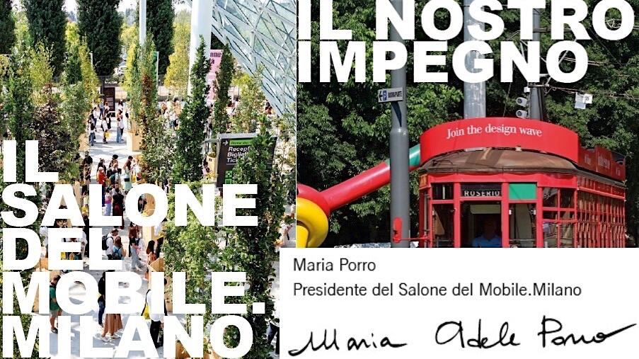 Salone del Mobile, Maria Porro firma la Politica di sostenibilità