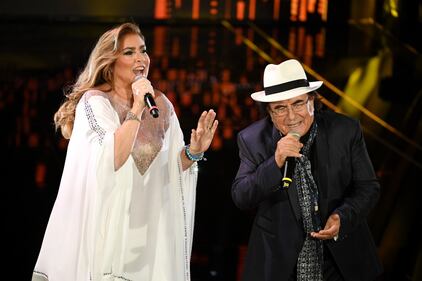 Momento revival a Sanremo per Al Bano e Romina Power  6
