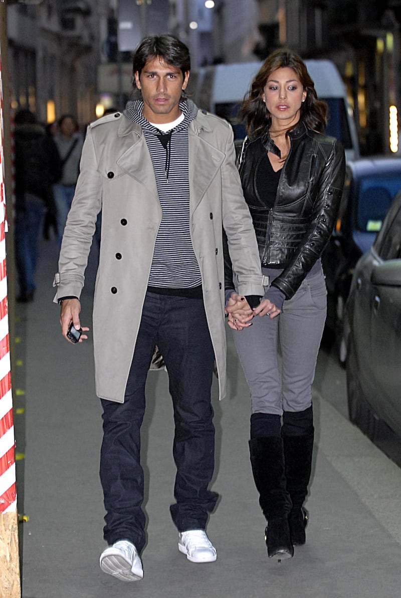 Belen Rodriguez e Marco Borriello, le foto più belle 1