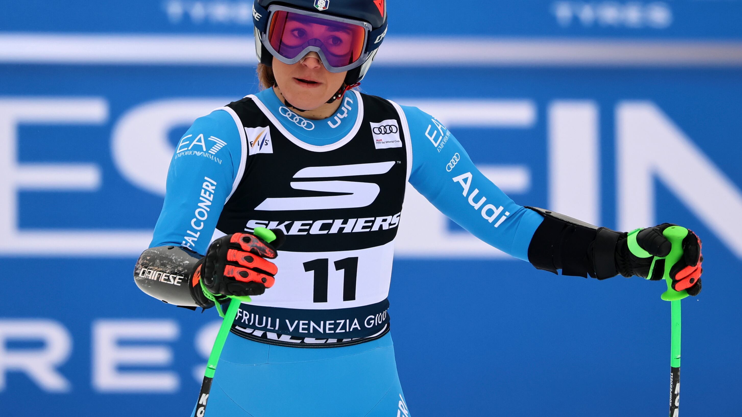 SuperG a Tarvisio: Goggia sesta ma è prima in classifica di Coppa del Mondo
