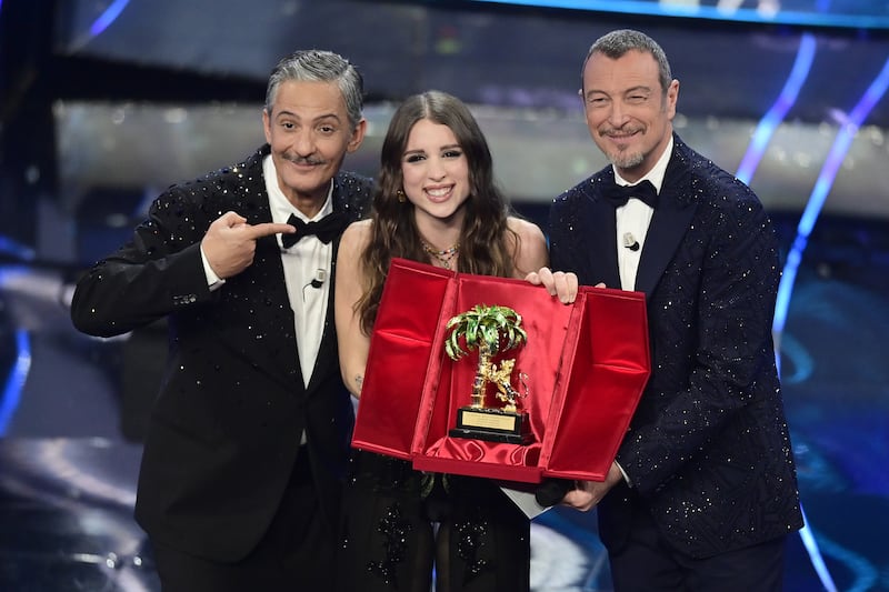 Angelina Mango vince la 74esima edizione del festival di Sanremo 8